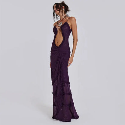 The Ethereal Illusion Maxi Dress Little Addiction