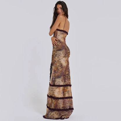 The Ethereal Illusion Maxi Dress Little Addiction