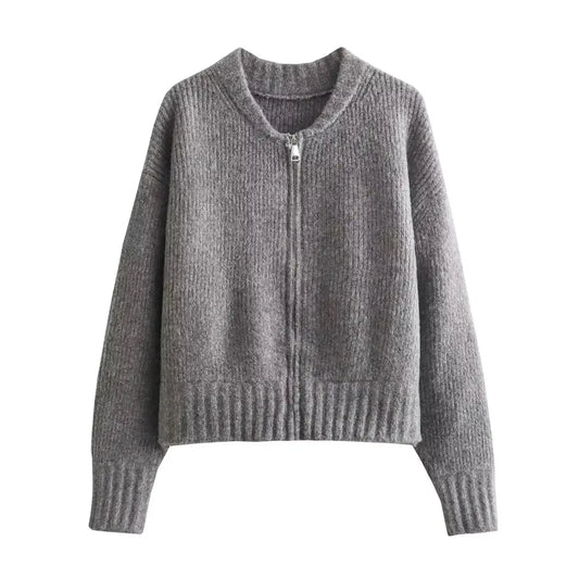 Long Sleeve Round Neck Sweater Little Addiction