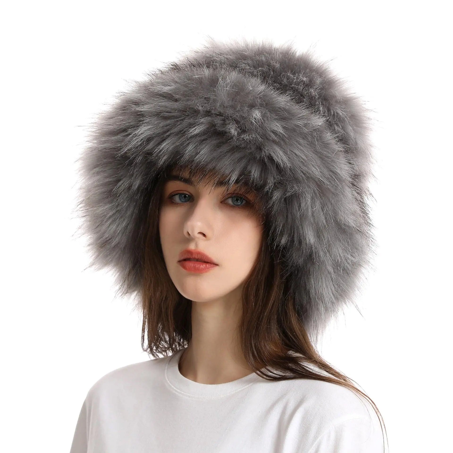 Cozy Crave Faux Fur Runway Hat - Little Addiction