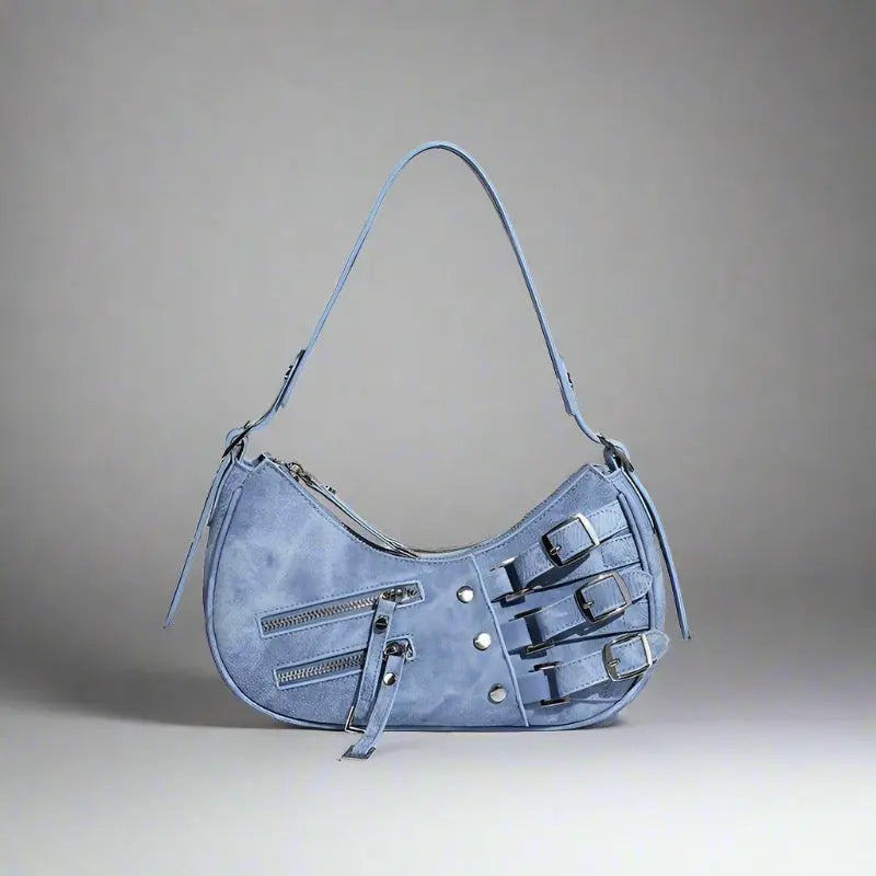 Denim Underarm Bag American Retro - Little Addiction