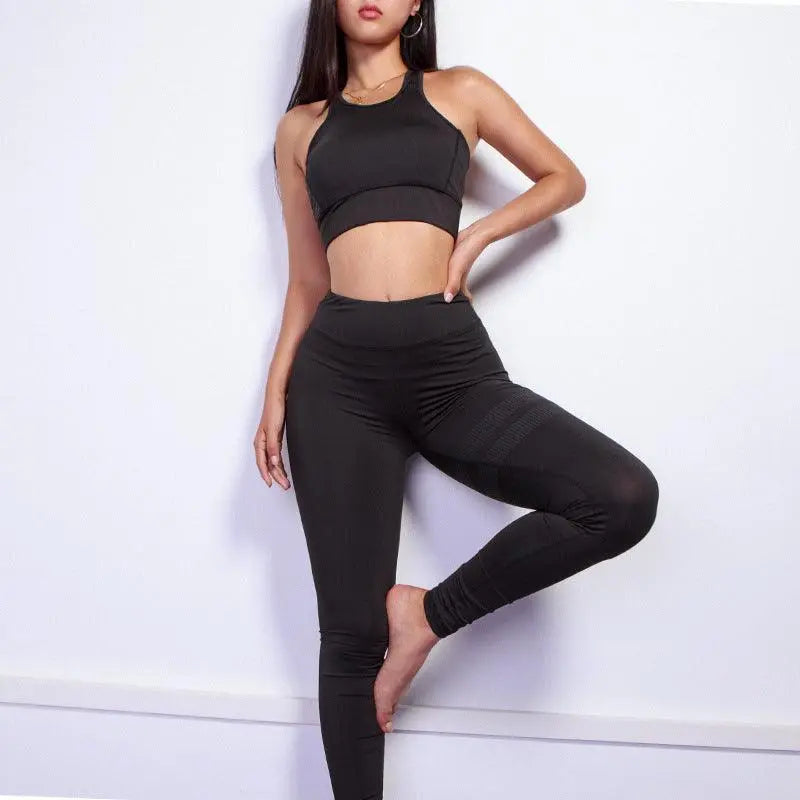 Fitness Two Pieces Sportswear Workout Set - Little Addiction