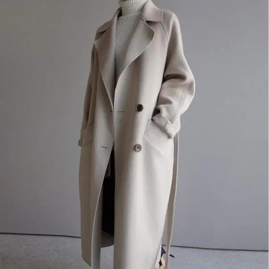 Little Addiction LuxeLapel Trench Coat - Little Addiction