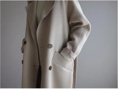 Little Addiction LuxeLapel Trench Coat - Little Addiction