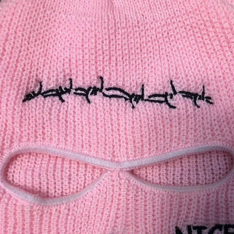 Not Nice Little Pink Balaclava - Little Addiction