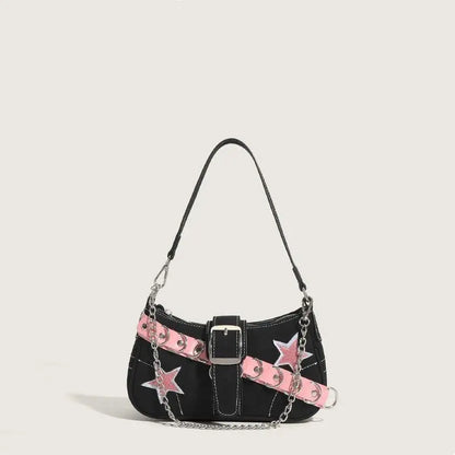 One Shoulder Baguette Bag Female Underarm Bag - Little Addiction