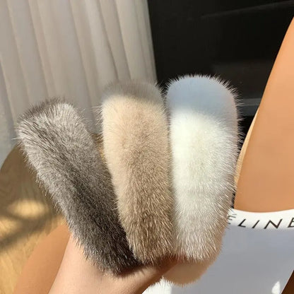 Plush Mink Hair Band - Little Addiction