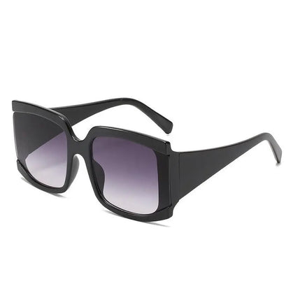 Square Large Frame Sunglasses - Little Addiction