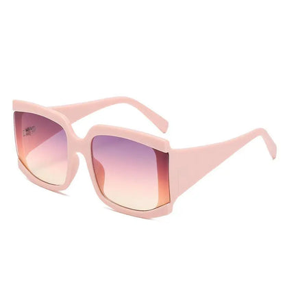 Square Large Frame Sunglasses - Little Addiction