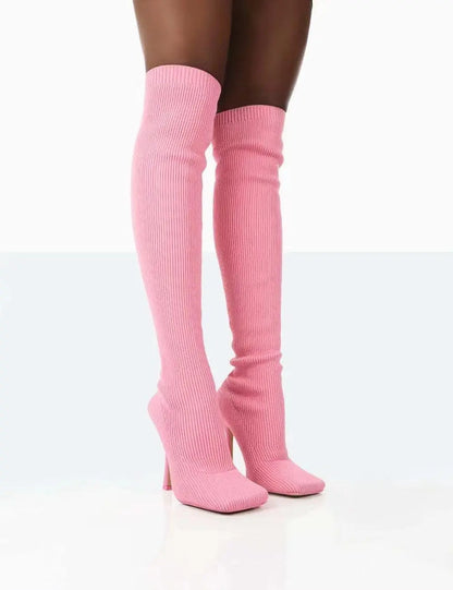 Thigh High Knee Long Boots - Little Addiction